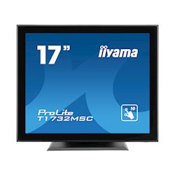 Iyama ProLite touch screen monitor T1732MSC-B5X 17" Black, 5:4, Projective Capacitive 10pt Touch, HDM, Display Port, Bezel Free thumbnail 0