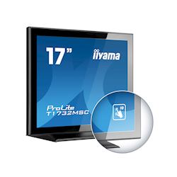 Iyama ProLite touch screen monitor T1732MSC-B5X 17" Black, 5:4, Projective Capacitive 10pt Touch, HDM, Display Port, Bezel Free thumbnail 2