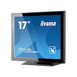 Iyama ProLite touch screen monitor T1732MSC-B5X 17" Black, 5:4, Projective Capacitive 10pt Touch, HDM, Display Port, Bezel Free thumbnail 3