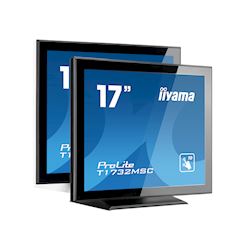 Iyama ProLite touch screen monitor T1732MSC-B5X 17" Black, 5:4, Projective Capacitive 10pt Touch, HDM, Display Port, Bezel Free thumbnail 5