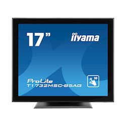 iiyama ProLite monitor T1732MSC-B5AG 17" Black, Anti Glare, 5:4, Projective Capacitive 10pt Touch, HDMI, Display Port, Bezel Free thumbnail 0