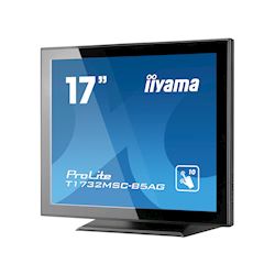 iiyama ProLite monitor T1732MSC-B5AG 17" Black, Anti Glare, 5:4, Projective Capacitive 10pt Touch, HDMI, Display Port, Bezel Free thumbnail 3