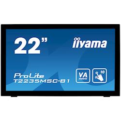 iiyama ProLite monitor T2235MSC-B1  22" Black, VA, Full HD, Projective Capacitive 10pt touch, Display Port thumbnail 0