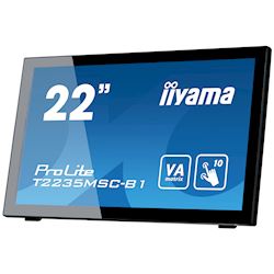 iiyama ProLite monitor T2235MSC-B1  22" Black, VA, Full HD, Projective Capacitive 10pt touch, Display Port thumbnail 2