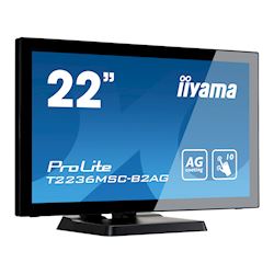 iiyama ProLite monitor T2236MSC-B2AG  22" Black, AMVA, Anti Glare, Full HD, Projective Capacitive 10pt touch, HDMI, USB Hub thumbnail 1