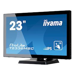 iiyama ProLite monitor T2336MSC-B2  23"  Black, IPS, Full HD, Projective Capacitive 10pt touch, HDMI, USB Hub thumbnail 2