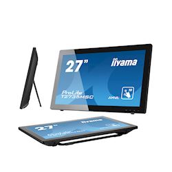 iiyama ProLite monitor T2735MSC-B3  27" Black, IPS, Full HD, Projective Capacitive 10pt touch, HDMI, USB Hub, Mic/ Webcam thumbnail 8