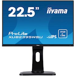 iiyama ProLite monitor XUB2395WSU-B1, 23", Height Adjustable, IPS, 1920 x 1200, Pivot function, HDMI, DisplayPort, USB Hub, Blue light reducer, Flicker free thumbnail 0