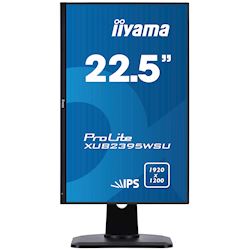 iiyama ProLite monitor XUB2395WSU-B1, 23", Height Adjustable, IPS, 1920 x 1200, Pivot function, HDMI, DisplayPort, USB Hub, Blue light reducer, Flicker free thumbnail 1