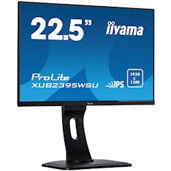 iiyama ProLite monitor XUB2395WSU-B1, 23", Height Adjustable, IPS, 1920 x 1200, Pivot function, HDMI, DisplayPort, USB Hub, Blue light reducer, Flicker free thumbnail 2