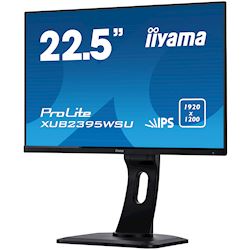 iiyama ProLite monitor XUB2395WSU-B1, 23", Height Adjustable, IPS, 1920 x 1200, Pivot function, HDMI, DisplayPort, USB Hub, Blue light reducer, Flicker free thumbnail 4