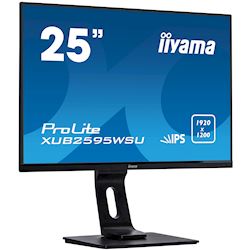 iiyama ProLite monitor XUB2595WSU-B1, 25", IPS, Height Adjustable and Pivot function, 1920 x 1200, HDMI, DisplayPort, USB Hub, FreeSync  thumbnail 3