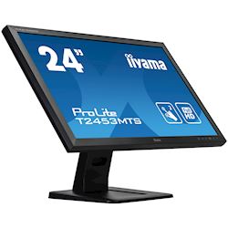 iiyama ProLite monitor T2453MTS-B1 24", VA, Optical 2pt touch, HDMI, Scratch resistive, Black, Glass front thumbnail 3