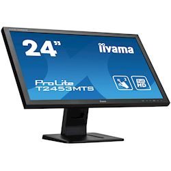 iiyama ProLite monitor T2453MTS-B1 24", VA, Optical 2pt touch, HDMI, Scratch resistive, Black, Glass front thumbnail 4