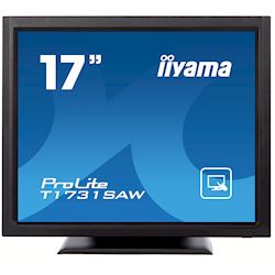 iiyama ProLite monitor T1731SAW-B5 17", Black, Surface Acoustic Wave single touch, 5:4, scratch resistant, HDMI, DisplayPort thumbnail 0