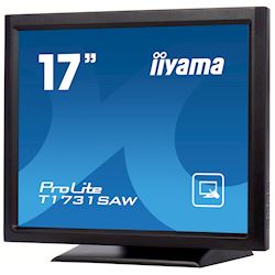 iiyama ProLite monitor T1731SAW-B5 17", Black, Surface Acoustic Wave single touch, 5:4, scratch resistant, HDMI, DisplayPort thumbnail 4