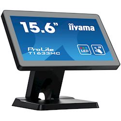 iiyama ProLite monitor T1633MC-B1 15.6", Projective Capacitive 10pt touch, edge to edge glass, HDMI, DisplayPort, USB Hub, scratch resistant thumbnail 3