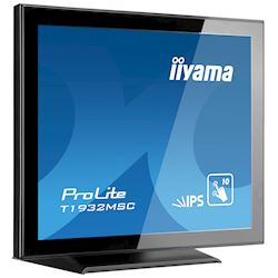 iiyama ProLite monitor T1932MSC-B5X 19", Projective Capacitive 10pt touch, IPS, Scratch resistant, Edge to edge glass, 5:4, HDMI, DisplayPort, Water and dust protection thumbnail 2