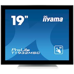 iiyama ProLite monitor T1932MSC-W5AG, 19", White, Scratch resistive, Projective Capacitive 10pt touch, HDMI, DisplayPort, Water and dust protection thumbnail 0