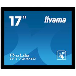 iiyama ProLite TF1734MC-B7X 17", Projective Capacitive 10pt touch, Glass overlay, Open frame, Scratch resistant, Anti-fingerprint coating, Water and dust resistant thumbnail 0