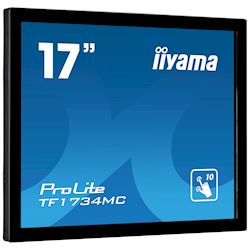 iiyama ProLite TF1734MC-B7X 17", Projective Capacitive 10pt touch, Glass overlay, Open frame, Scratch resistant, Anti-fingerprint coating, Water and dust resistant thumbnail 10