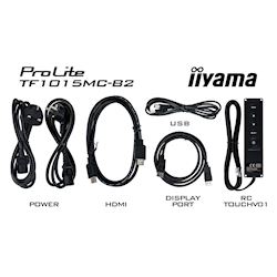 iiyama ProLite monitor TF1015MC-B2 10.1", Open Frame, Projective Capacitive, 10pt touch screen, VGA/HDMI/DisplayPort thumbnail 8