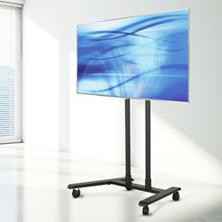 Ergomounts EM89485BB Delta Series Mobile TV/Trolley Floor Stand thumbnail 1
