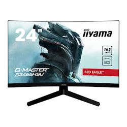 iiyama G-Master Red Eagle curved gaming monitor G2466HSU-B1 23.6" Black, Full HD, 165Hz, 1ms, FreeSync, HDMI, Display Port, USB Hub