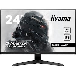 iiyama G-Master Black Hawk gaming monitor G2440HSU-B1 23.8" Black, IPS, 75Hz, 1ms, FreeSync, HDMI, Display Port, USB Hub