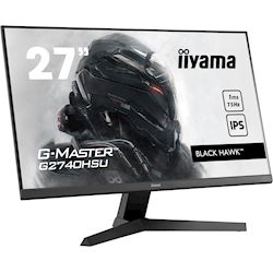 iiyama G-Master Black Hawk gaming monitor G2740HSU-B1 27" Black, IPS, 75Hz, 1ms, FreeSync, HDMI, Display Port, USB Hub thumbnail 2