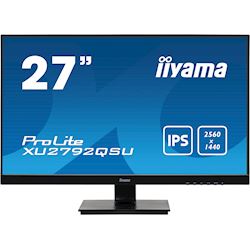 iiyama ProLite monitor XU2792QSU-B1 27" IPS, 2560x1440, FreeSync, Ultra Slim Bezel, Black, HDMI, Display Port, USB Hub, 