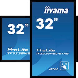 iiyama Prolite monitor TF3239MSC-B1AG 32" Black, AMVA, Anti Glare, Full HD,  Projective Capacitive 12pt Touch, 24/7, Landscape/Portrait/Face-up, Open Frame.  thumbnail 2