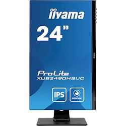iiyama ProLite monitor XUB2490HSUC-B1 24" IPS, FHD webcam and microphone, Height Adjustable, 3-side borderless design thumbnail 2