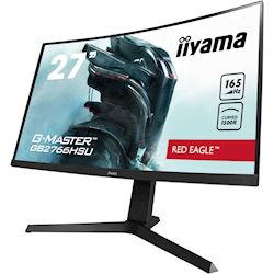 iiyama G-Master Red Eagle curved gaming monitor GB2766HSU-B1 27" Black, Height Adjustable, 165Hz, 1ms, FreeSync, HDMI, Display Port, USB Hub thumbnail 4