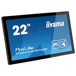 iiyama ProLite monitor TF2234MC-B7AGB 22", PCap touch through glass, 10pt touch, Anti-glare, HDMI, DP, 16:9, IPS, Scratch resistive, Anti-fingerprint coating thumbnail 5