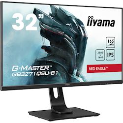 iiyama G-Master Red Eagle gaming monitor GB3271QSU-B1 32" Black, 2560 x 1440, 1ms, 165hz, FreeSync, HDMI, Display Port, Height Adjustable thumbnail 3