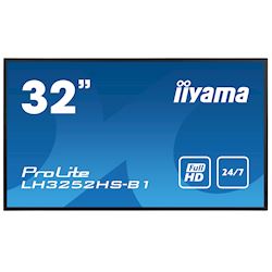 iiyama ProLite LH3252HS-B1 32", IPS, Full HD, 24/7 Hours Operation, HDMI, 10w Speakers, Landscape/Portrait, Nsign*