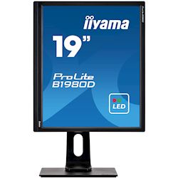 iiyama ProLite monitor B1980D-B1 19" 5:4 Black, Height Adjustable, Black thumbnail 2