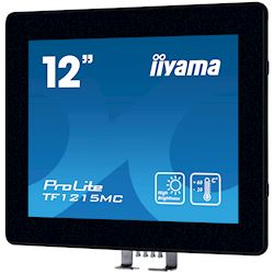 iiyama Prolite monitor TF1215MC-B1 12.1" Black, 1024 x 768 resolution, Projective Capacitive 10pt Touch, touchscreen solution for pick-up points thumbnail 1