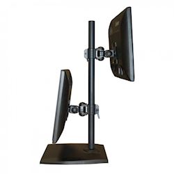 Ergomounts EMUV430FS UltraView 460 Dual Monitor Freestanding Desk Mount thumbnail 3