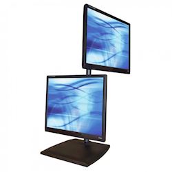 Ergomounts EMUV430FS UltraView 460 Dual Monitor Freestanding Desk Mount thumbnail 1