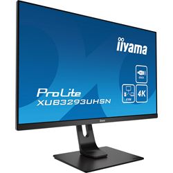 iiyama ProLite monitor XUB3293UHSN-B1 32" 3-side borderless design, IPS panel with KVM switch, USB-C dock, height adjustable thumbnail 2