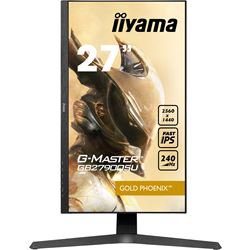 iiyama G-Master Gold Phoenix gaming monitor GB2790QSU-B1 27", 2560 x 1440, 1ms, FreeSync Premium, Display Port, 240hz refresh rate, Height Adjustable thumbnail 2