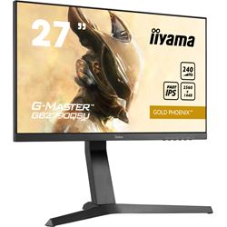 iiyama G-Master Gold Phoenix gaming monitor GB2790QSU-B1 27", 2560 x 1440, 1ms, FreeSync Premium, Display Port, 240hz refresh rate, Height Adjustable thumbnail 3