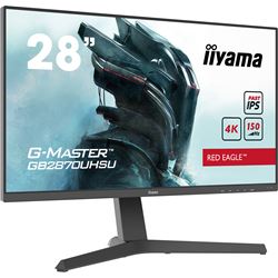 iiyama G-Master Red Eagle gaming monitor GB2870UHSU-B1 28" IPS, 4K, Height Adjustable, 150Hz, 1ms, FreeSync, HDMI, Display Port, USB Hub thumbnail 1