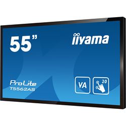 iiyama ProLite monitor T5562AS-B1 55", P-Cap 20pt Touch, 4K, VA panel Touch Screen with Android OS thumbnail 5