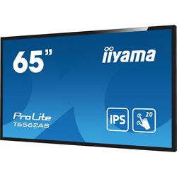 iiyama ProLite T6562AS-B1 65", 4k UHD, Integrated annotation software, PCAP 20pt touch, IPS, 24/7, HDMI, Anti-Glare thumbnail 5