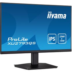 iiyama ProLite XU2793QS-B1 monitor, 3-side borderless, IPS, WQHD res, HDMI, DisplayPort, Flicker free and Blue light reducer  thumbnail 6