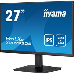 iiyama ProLite XU2793QS-B1 monitor, 3-side borderless, IPS, WQHD res, HDMI, DisplayPort, Flicker free and Blue light reducer  thumbnail 7