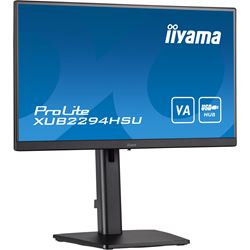 iiyama ProLite monitor XUB2294HSU-B2 22" VA panel, 3-side borderless design, height adjustable stand, HDMI, DP thumbnail 3